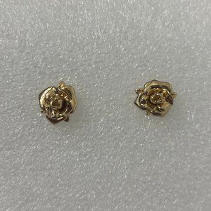 Dominique Aurientis Gold Rose Earrings